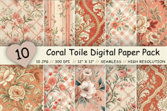 coral toile pattern, coral toile digital, coral toile seamless, coral french toile, coral toile floral, coral toile background, coral toile paper, coral toile design, coral toile vintage, coral toile wallpaper, coral toile fabric, coral toile textile, cor