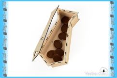 Laser Cutting Vector for Tie Box - Template for CNC Product Image 5