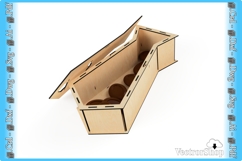 Laser Cutting Vector for Tie Box - Template for CNC Product Image 7