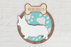 Layered Corgi Laser Cut File| Dog SVG Product Image 1