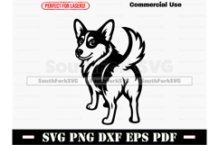 Corgi Dog Butt SVG PNG DXF EPS PDF Product Image 1