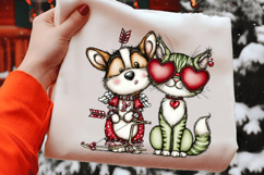 Corgi Cupid Arrow Valentine PNG Product Image 2