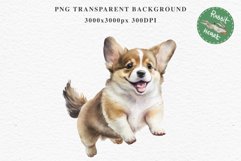 Corgi Cute Puppy Baby Dog in Basket Animals Clipart PNG Watercolor  Transparent Print for invitation t-shirt designs sublimation kids printable digital watercolor Baby dog png, watercolor Corgi puppy clipart, sublimation nursery drawing
