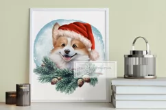 Corgi dog Christmas PNG Sublimation Product Image 2
