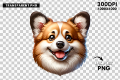 corgi clipart, corgi png, dog clipart, dog png, sublimation design, cute dog design, pet clipart, animal png, dog lover gift, printable clipart