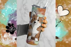Tumbler Sublimation Corgi Bundle, Corgi PNG, Dog PNG, Dog Mom Tumbler, Tumbler 20 oz