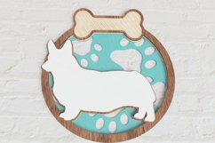 Layered Corgi Laser Cut File| Dog SVG Product Image 3