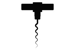Corkscrew svg, corkscrew dxf, corkscrew png, Cricut, SVG Product Image 2
