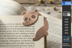 Cute Sleeping Animals Corner Bookmarks Laser Cut Bundle |CNC Product Image 9