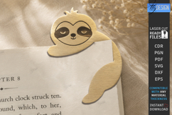 Cute Sleeping Animals Corner Bookmarks Laser Cut Bundle |CNC Product Image 12