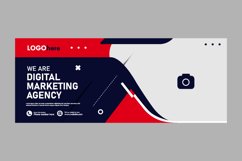 Corporate business digital marketing agency cover banner Product Image 1