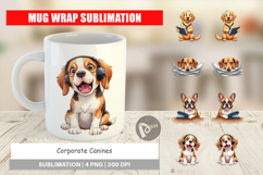 Corporate Canines Mug Wrap Product Image 1