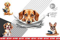 Corporate Canines Clipart Product Image 1