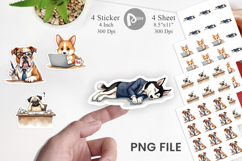 Corporate Canines Sticker Product Image 1