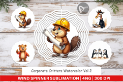 Corporate Critters Wind Spinner Product Image 1