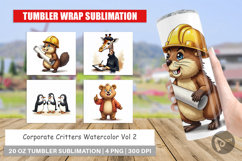 Corporate Critters Tumbler Product Image 1