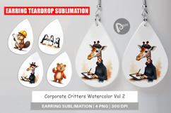Corporate Critters Earring Product Image 1