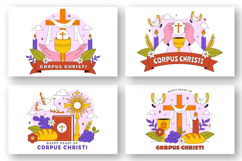 10 Corpus Christi Religious Illustration Product Image 3