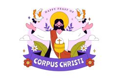 10 Corpus Christi Religious Illustration Product Image 4