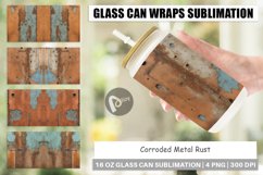 Glass Can Wraps Corroded Metal Rust Product Image 1