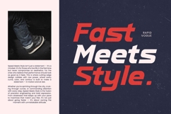 Corsa Rustin - Futuristic Sporty Font Product Image 9