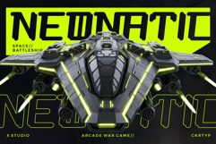 Corush - Modern Tech Futuristic Font Product Image 5