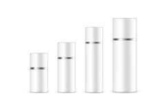 Cosmetic Packaging Container, Pump or Spray Bottle Mockup Product Image 1
