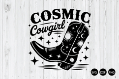 Cosmic Cowgirl SVG, Cowgirl SVG, Western SVG Product Image 1