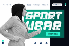 Cosmic Drift | Italic Futuristic Webfont for Modern Websites Product Image 4