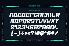 Cosmic Drift | Italic Futuristic Webfont for Modern Websites Product Image 8