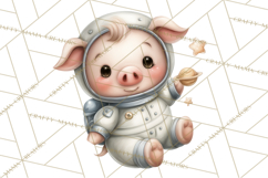 Astronaut Farm Animals PNG Clipart, Space Clip Art Product Image 4
