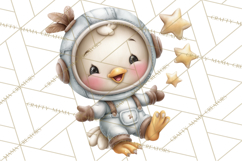 Astronaut Farm Animals PNG Clipart, Space Clip Art Product Image 4