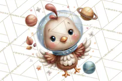 Astronaut Farm Animals PNG Clipart, Space Clip Art Product Image 5