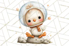 Astronaut Farm Animals PNG Clipart, Space Clip Art Product Image 3