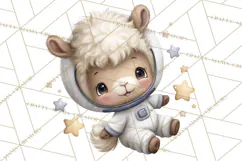 Astronaut Farm Animals PNG Clipart, Space Clip Art Product Image 4