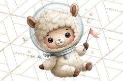 Astronaut Farm Animals PNG Clipart, Space Clip Art Product Image 2