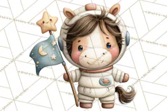 Astronaut Farm Animals PNG Clipart, Space Clip Art Product Image 4
