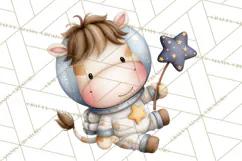 Astronaut Farm Animals PNG Clipart, Space Clip Art Product Image 2