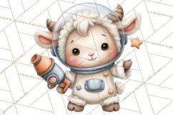 Astronaut Farm Animals PNG Clipart, Space Clip Art Product Image 3