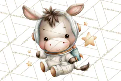 Astronaut Farm Animals PNG Clipart, Space Clip Art Product Image 2