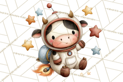 Astronaut Farm Animals PNG Clipart, Space Clip Art Product Image 3