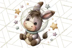 Astronaut Farm Animals PNG Clipart, Space Clip Art Product Image 4