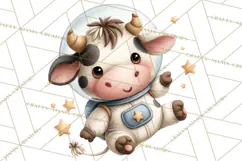 Astronaut Farm Animals PNG Clipart, Space Clip Art Product Image 5