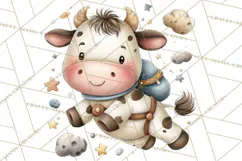 Astronaut Farm Animals PNG Clipart, Space Clip Art Product Image 3