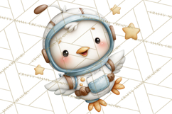 Astronaut Farm Animals PNG Clipart, Space Clip Art Product Image 4