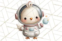 Astronaut Farm Animals PNG Clipart, Space Clip Art Product Image 5