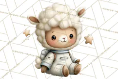Astronaut Farm Animals PNG Clipart, Space Clip Art Product Image 3