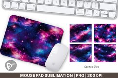Mouse Pad Cosmic Glow Product Image 1