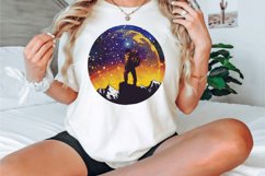 Watercolor Cosmic Hiking Clipart Bundle Product Image 2