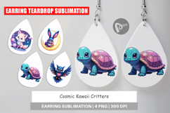 Earring Cosmic Kawaii Critters Product Image 1